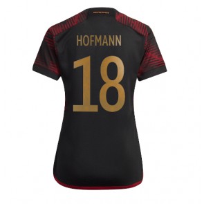 Niemcy Jonas Hofmann #18 Koszulka Wyjazdowych Kobiety MŚ 2022 Krótki Rękaw
